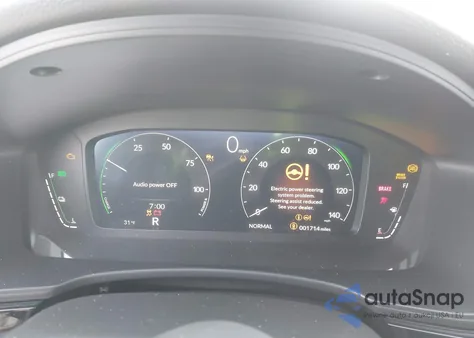 2025 Honda Civic Hybrid Sport/Sport Touring from USA, damaged, VIN 2HGFE4F89SH350548